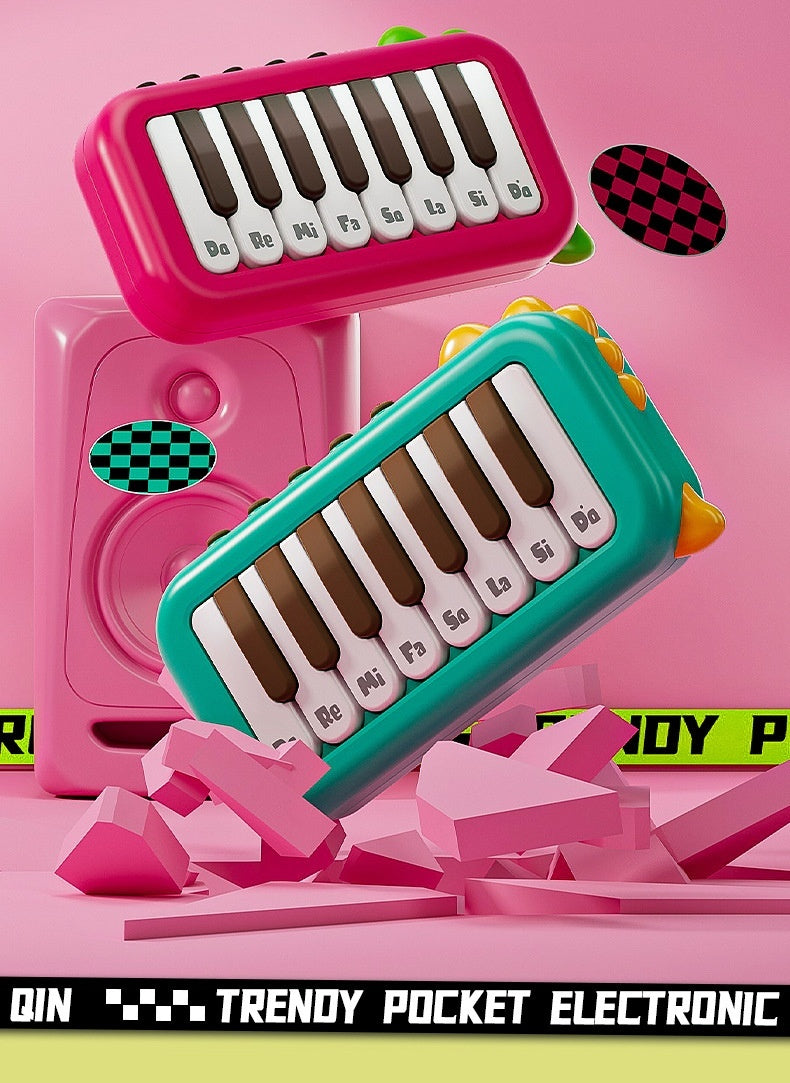 Baby Pocket Electronic Keyboard Can Play Little Piano Pattern