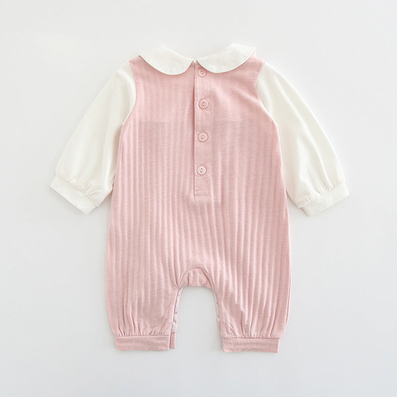 Baby embroidered jumpsuit