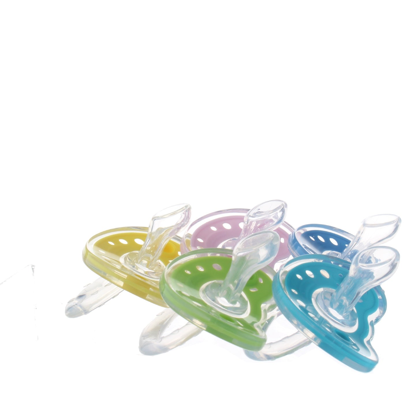 Baby Products Full Silica Gel Pacifier Two-color Liquid Silicone Sleep Comfort Baby Pacifier Baby